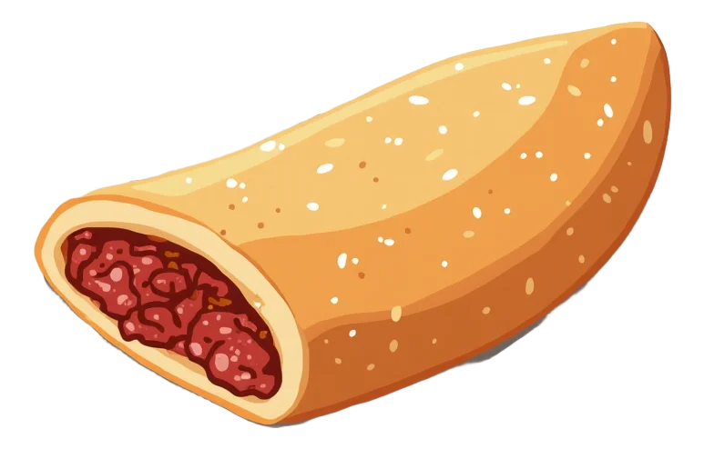 Calzone Carne Piccante