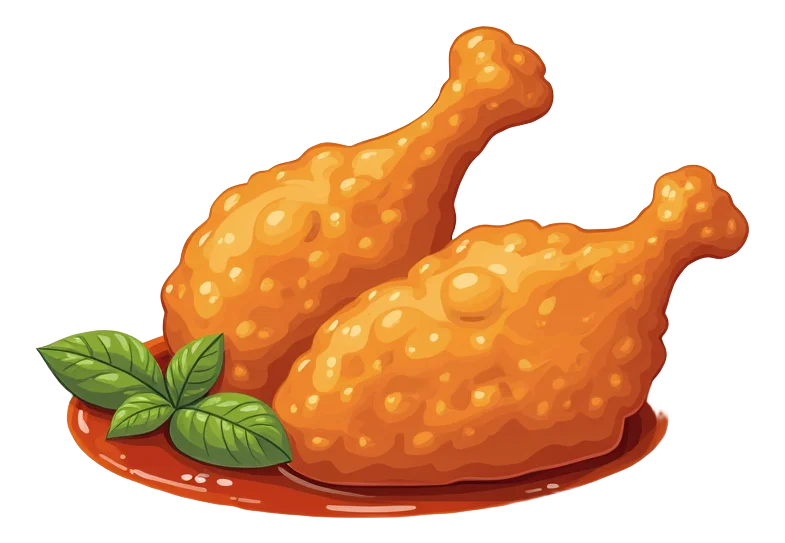 Hot Honey Fried Chicken - Teriyaki