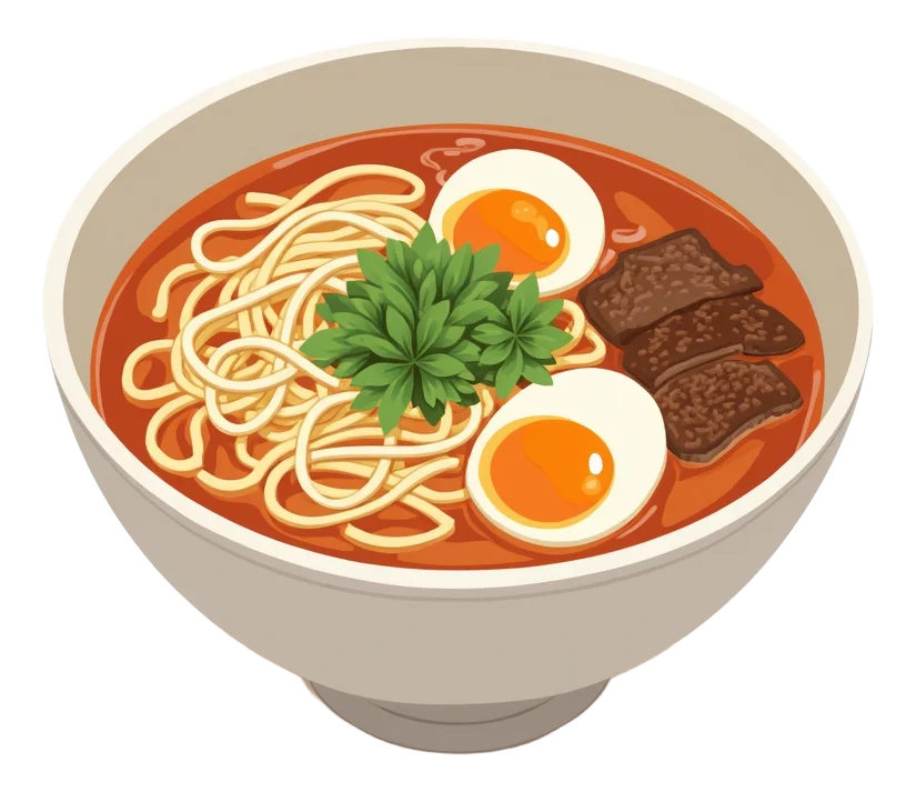 Yasai Ramen Noodle Soup - Rice Noodles