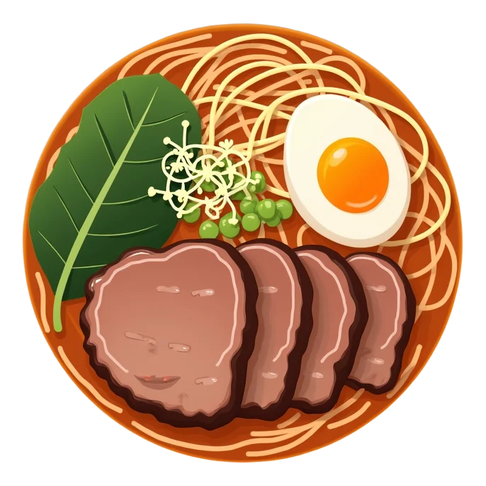 Tantanmen Beef Brisket Ramen