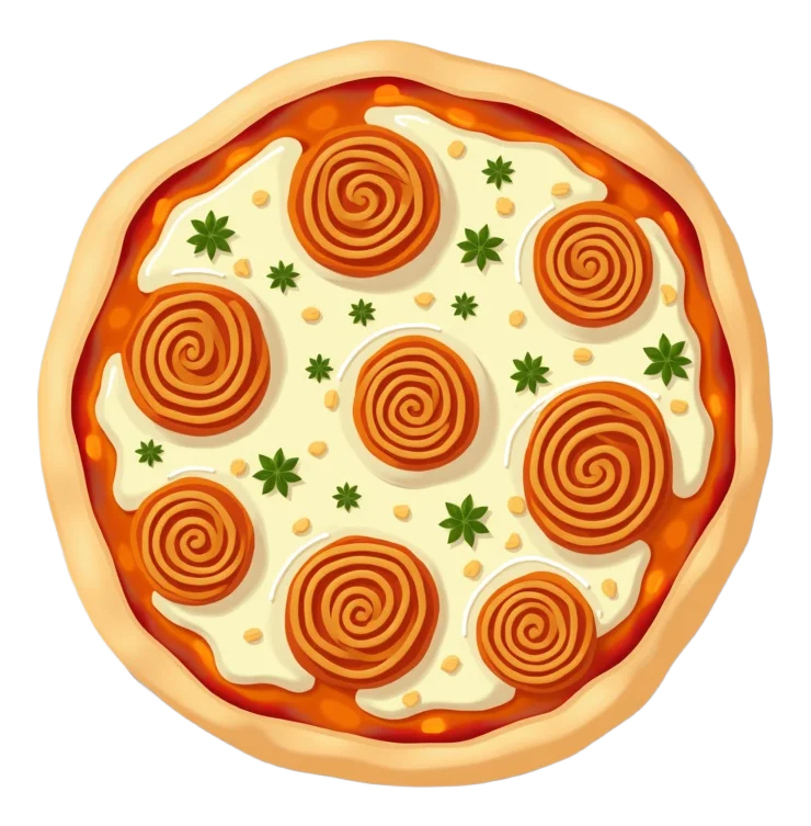 Three Cheese & Caramelised Onion - Individual Handcrafted (11")