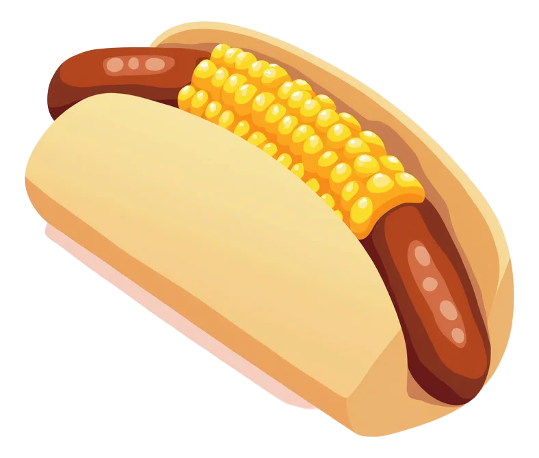 Corn Topped Roll