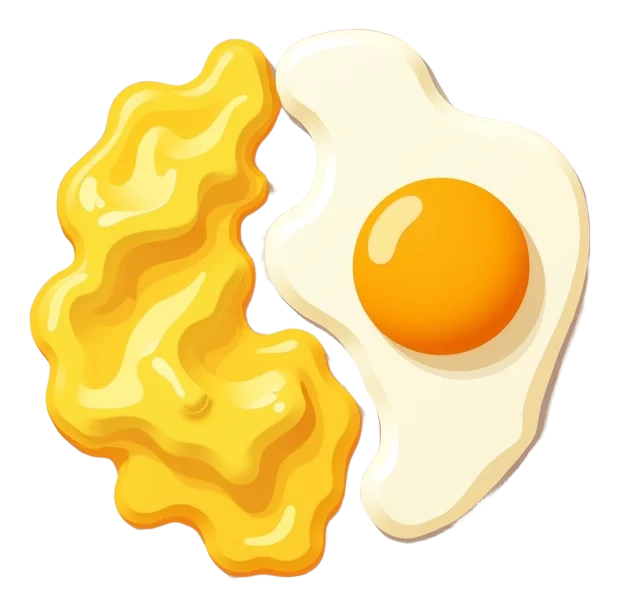 Two Scrambled Eggs