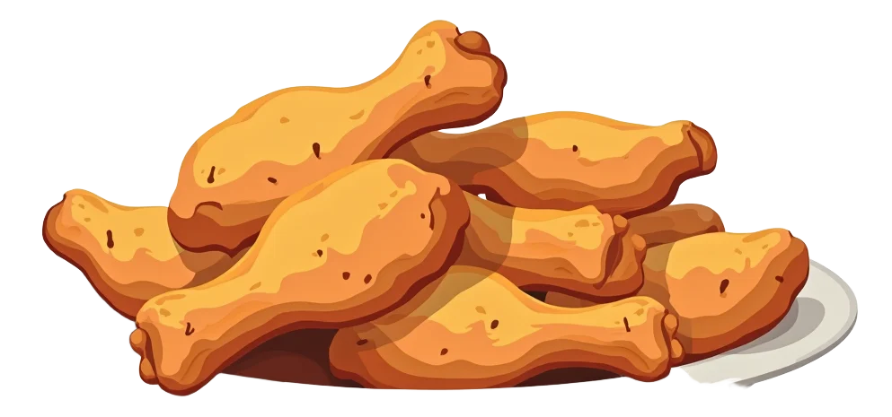 Chicken Wings Combo Wedges UK