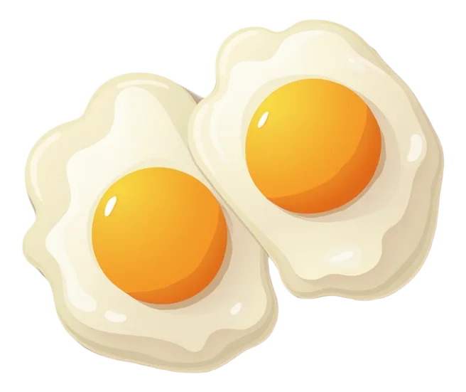 2 Poached Eggs