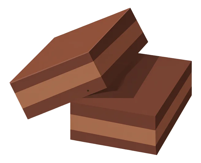 Brownie (2 Pieces)