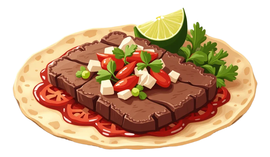 Steak Fajita with Mixed Tortillas