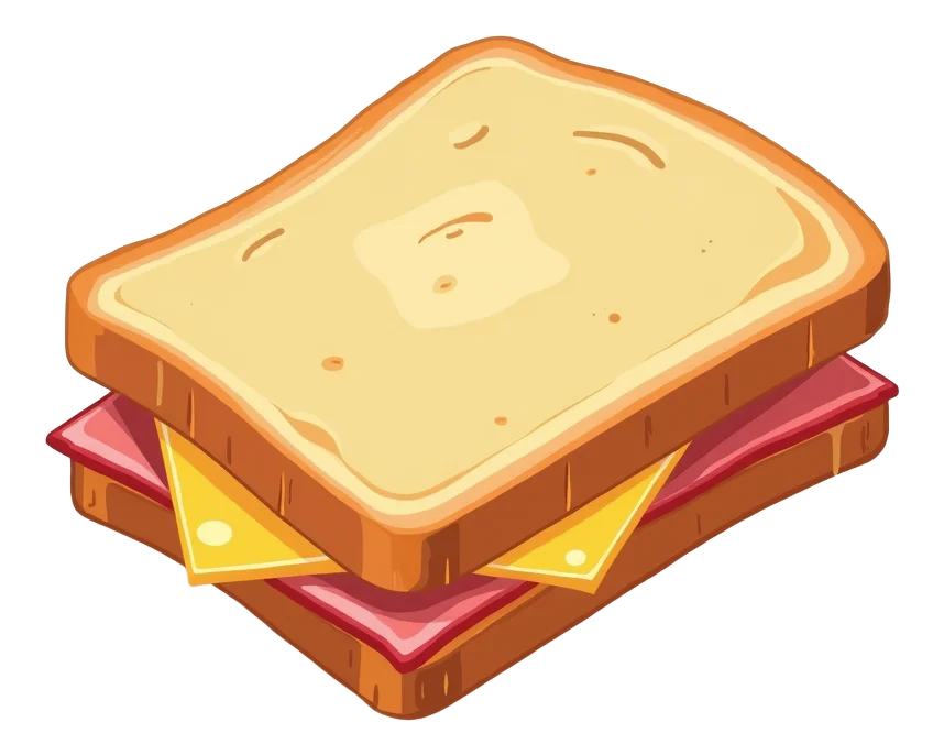 Ham & Cheese Bloomer Toastie