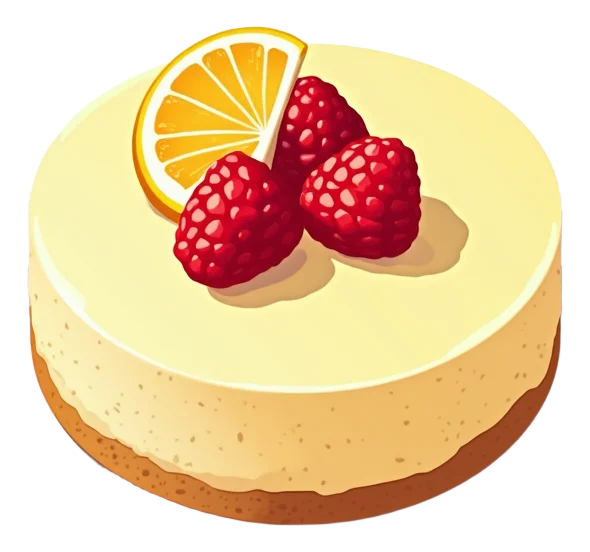 Lemon & Raspberry Cheesecake