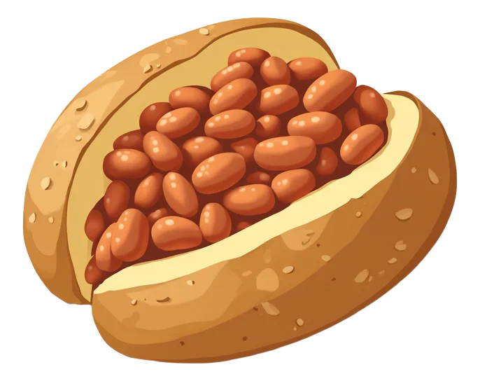 Jacket Potato with No-Added-Sugar Baked Beans