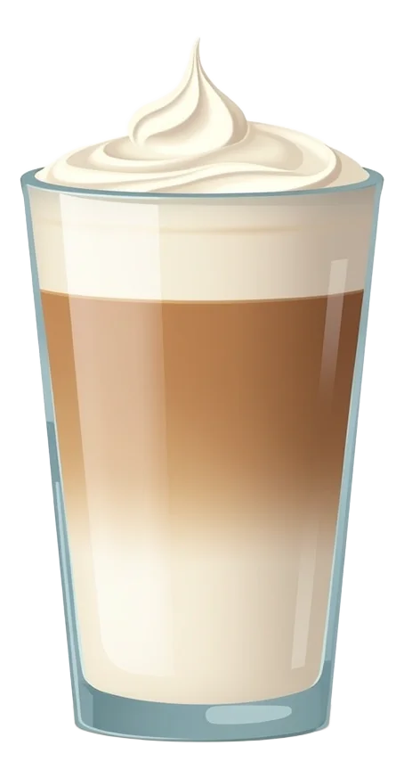 12 oz Latte with Whole Milk