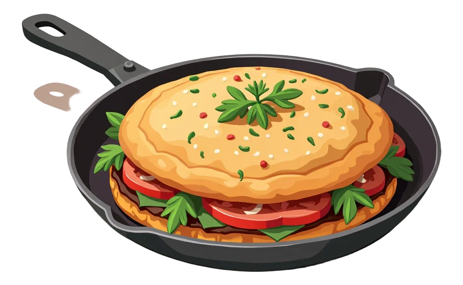 Veggie Hot - Individual Pan (9")