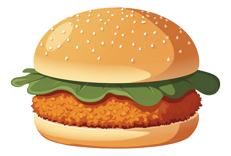 Fried Chicken Burger