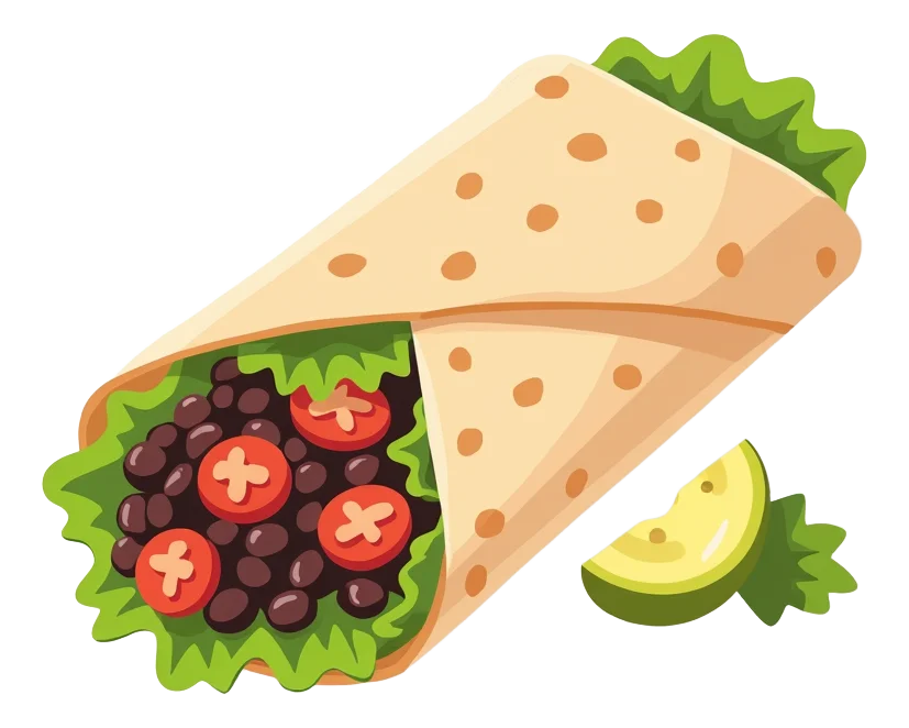 Crunchwrap Supreme - Black Beans