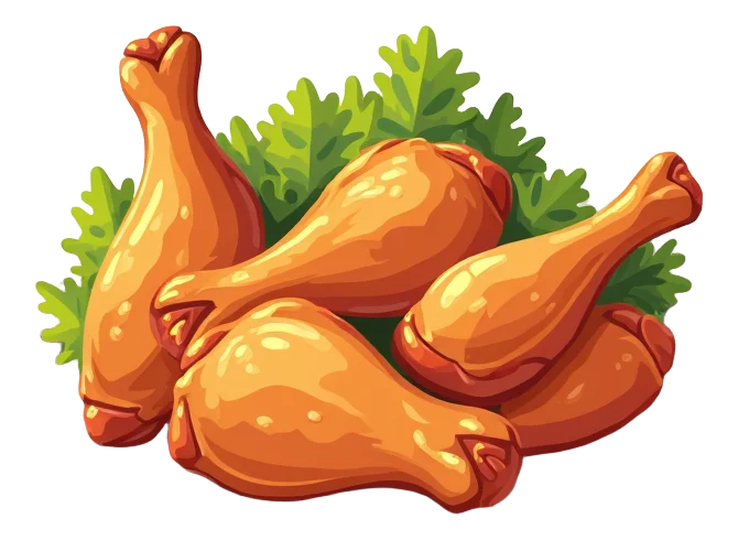 Chicken Wing Basket - Salad