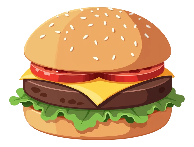 Vegetable Burger (Just-A-Burger)