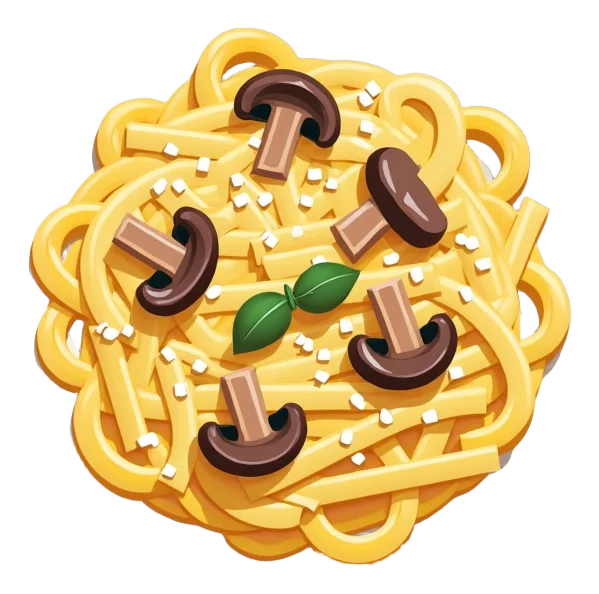 Mushroom & Garlic Rigatoni