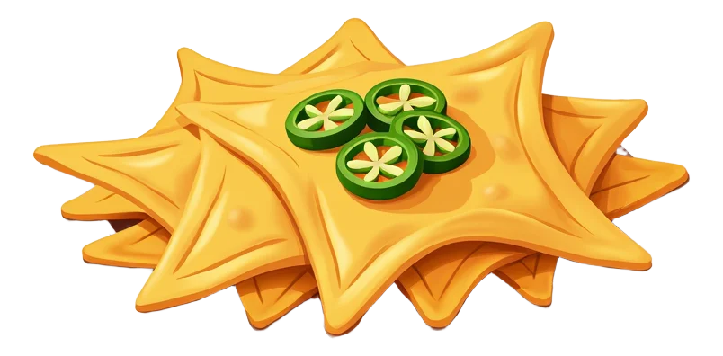 NACHOS with Jalapenos