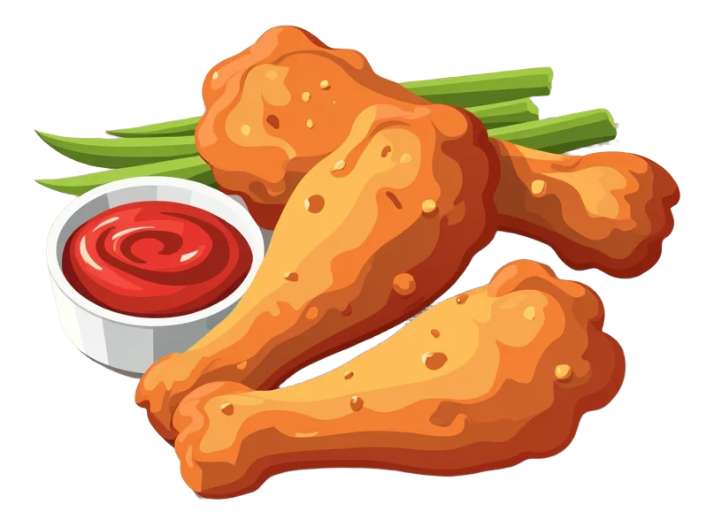 3 Extra Saucy Wings