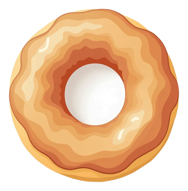Sugar Strand Doughnut