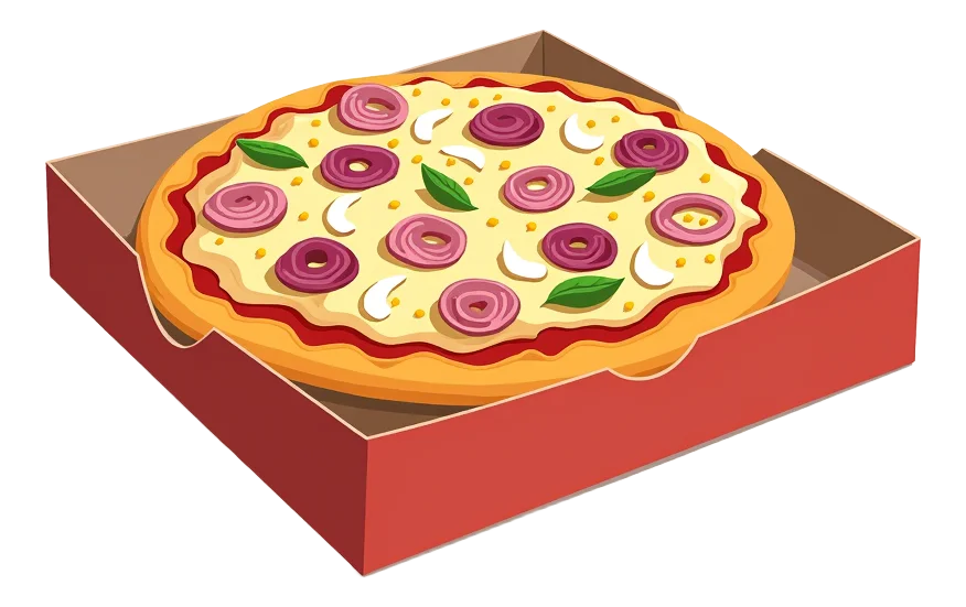 Chicken, Sweetcorn & Red Onion Pizza Box 2 Pack