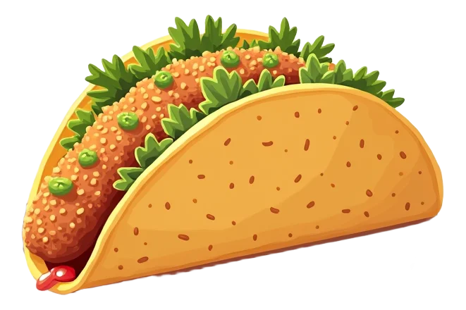Breaded Fish Taco