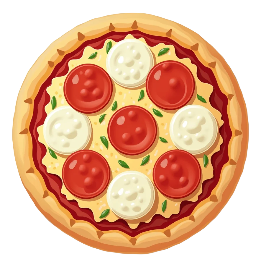 Hawaiian - Individual Pepperoni Stuffed Crust (11")
