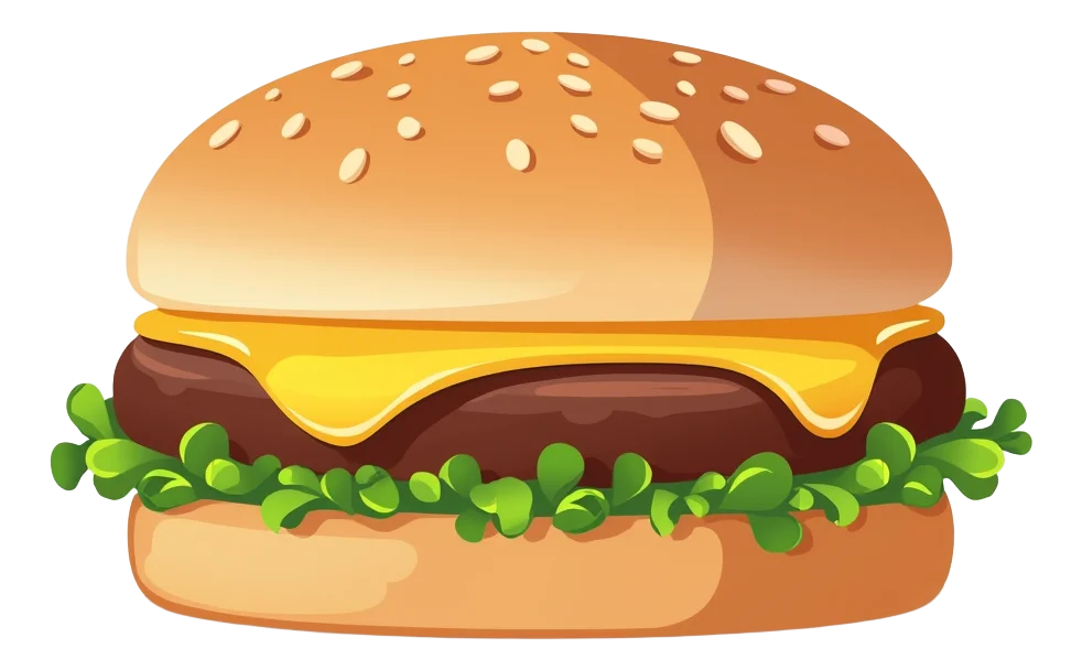 Cheesy Melt Burger