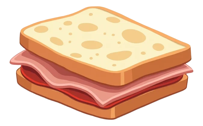 #3 Ham and Provolone - Mini
