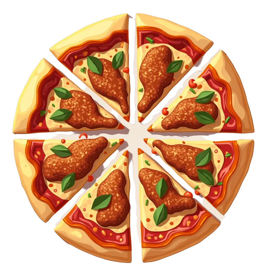 NEW - Korean BBQ Chicken - Sharing Stuffed Crust (14")