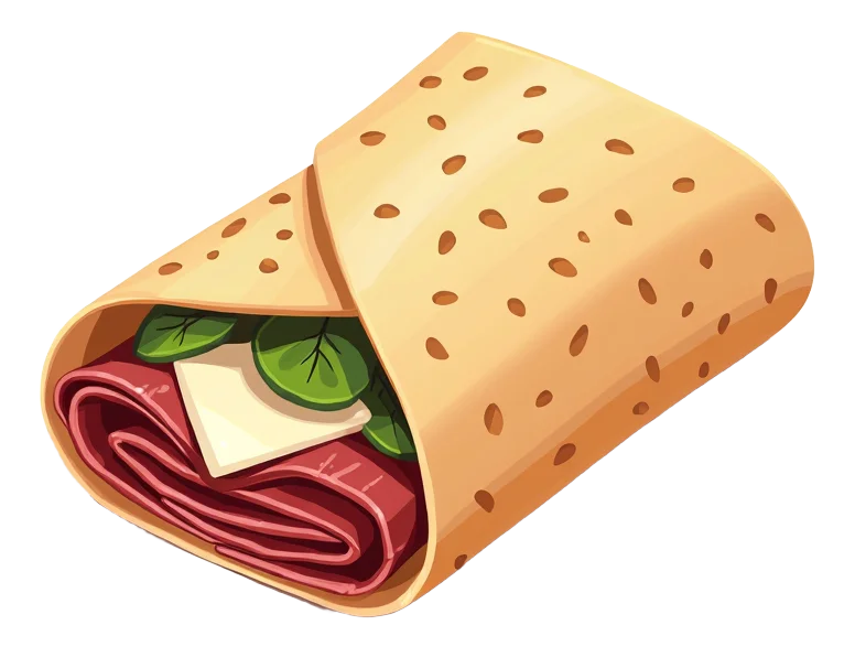 #6 Roast Beef and Provolone - Wrap
