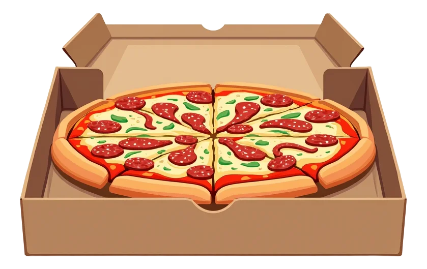 BBQ Chicken & Bacon Pizza Box 4 Pack