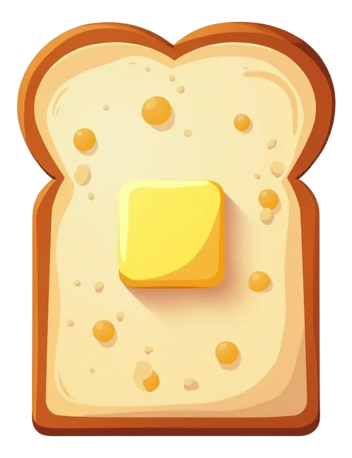 Sour Dough Toast with Butter