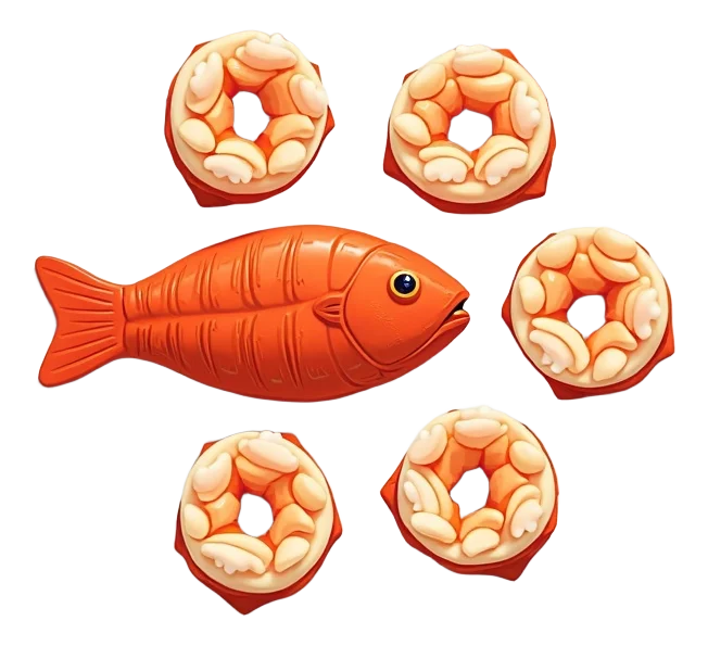 1 Fish & 5 Lobster Bites Meal (No Sides)