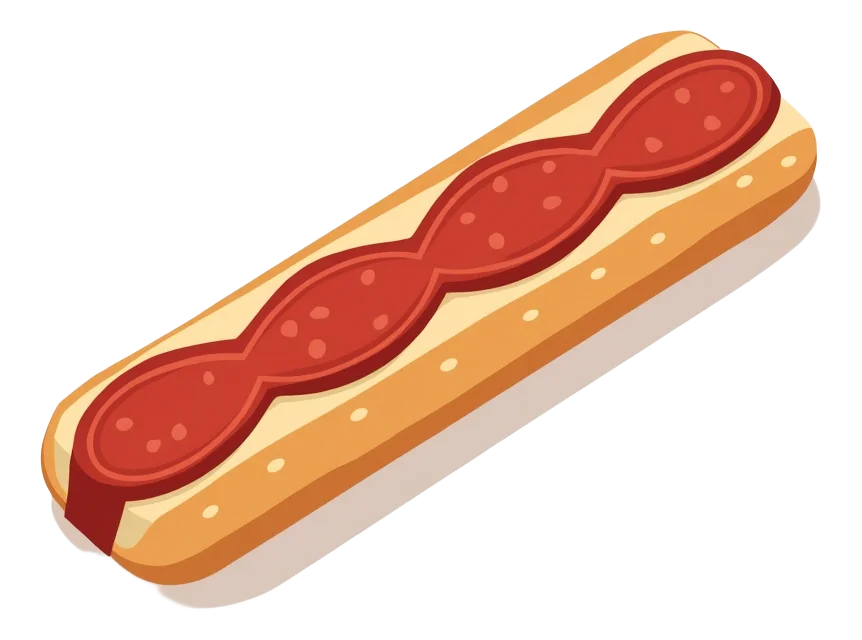 Footlong Pepperoni Slice