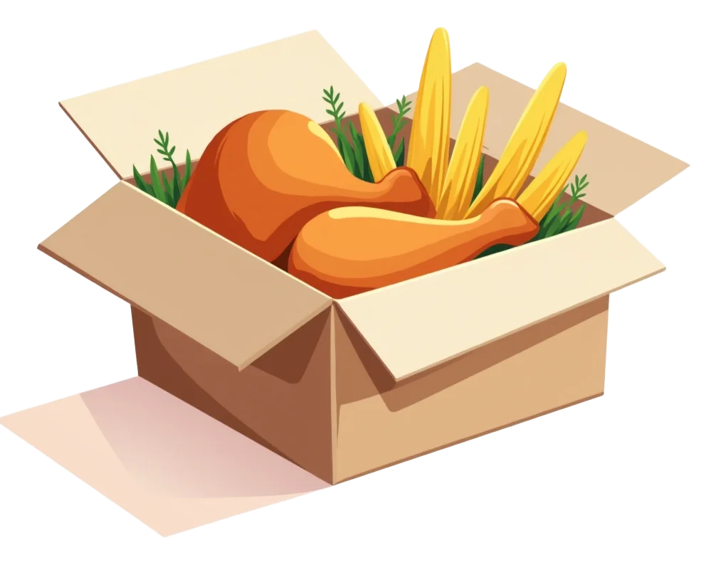 Chicken Sharing Box