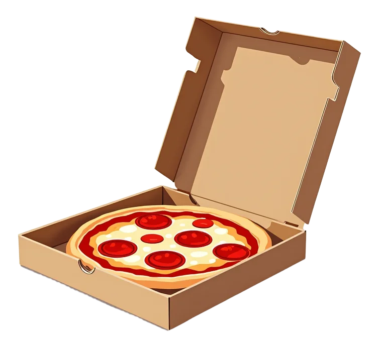 Pepperoni Pizza Box 2 Pack