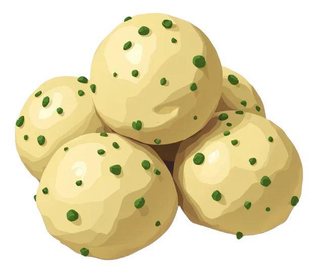 Loaded Pesto Dough Balls