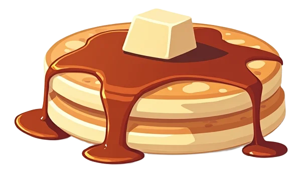 Pancetta & Maple Syrup Pancakes