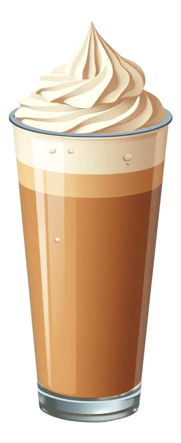 Salted Caramel Frappé - Skimmed Milk - Medium