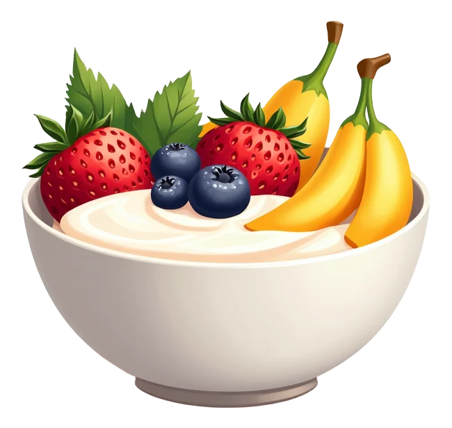 Fresh Fruit & Yoghurt Bowl