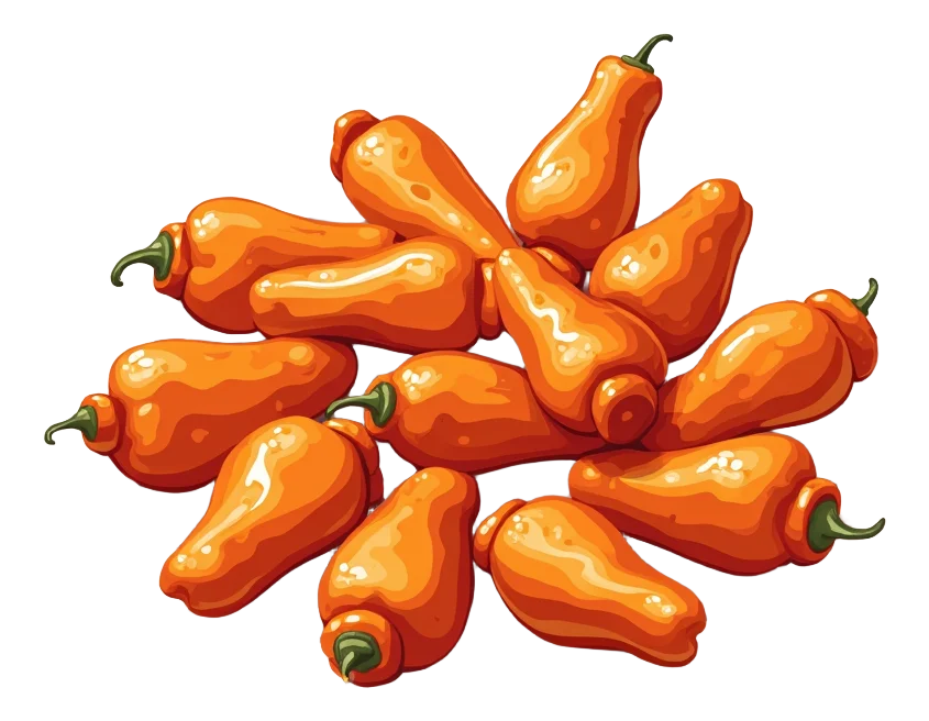 12 Ghost Pepper Hot Wings