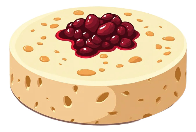Brie, Bacon & Cranberry - Individual Handcrafted (11")