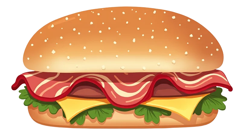 Bacon and Lorne Breakfast Roll