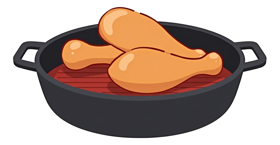 NEW - Korean BBQ Chicken - Individual Pan (9")