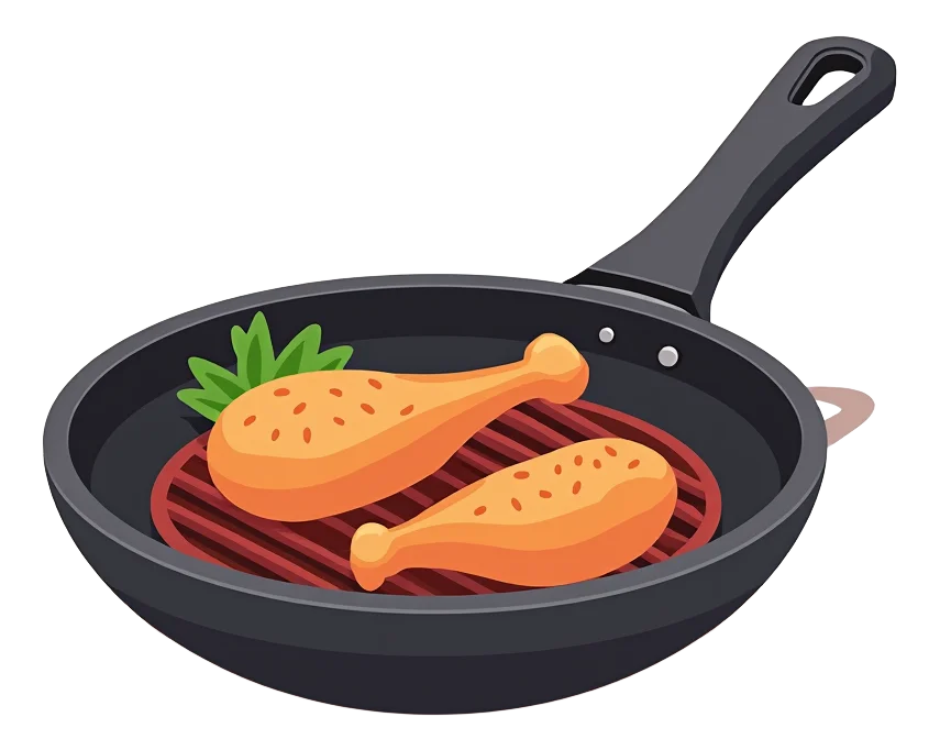 NEW - Korean BBQ Chicken - Sharing Pan (13")