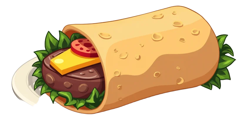 #56 Big Kahuna Cheese Steak - Wrap