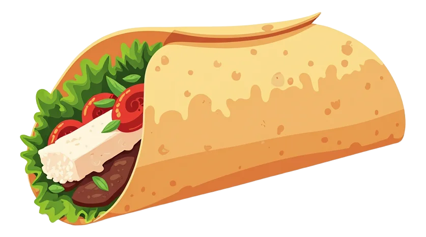 Baja Fish Burrito