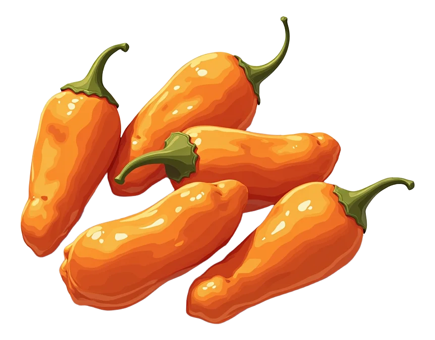 6 Ghost Pepper Hot Wings