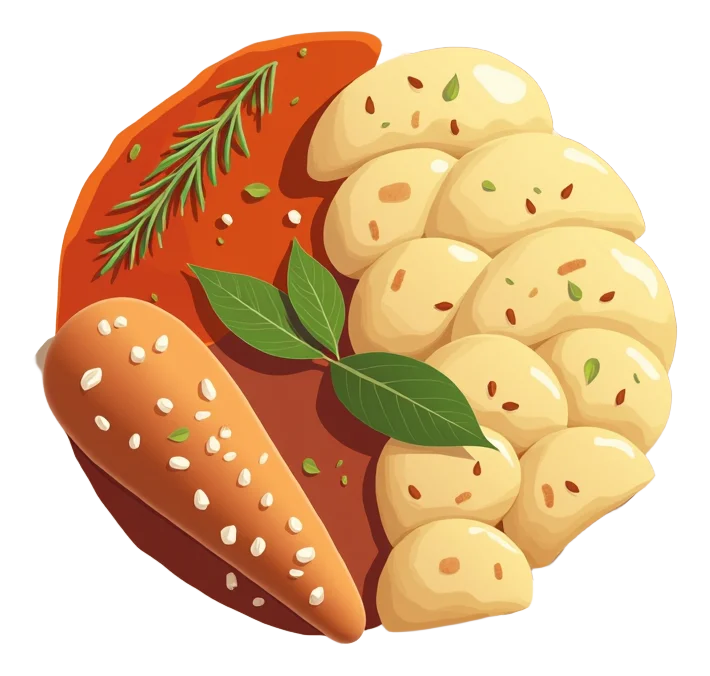 Festive Feast - Individual Handcrafted (11")